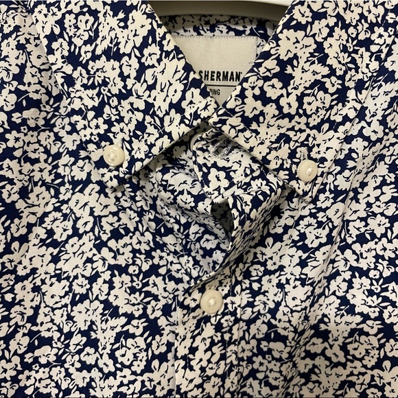 Ben Sherman Floral Long Sleeve Shirt - Picture 2 of 4